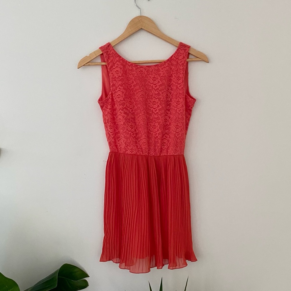 NWT Cute Little Red Mini Summer Dress by Topshop